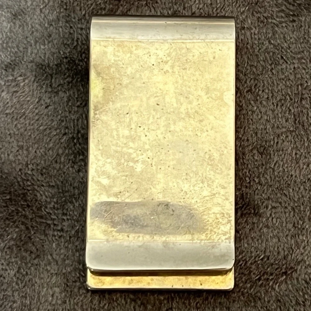 Vintage Going Going Gone Money Clip Novelty US Coins Quarter Nickel Penny